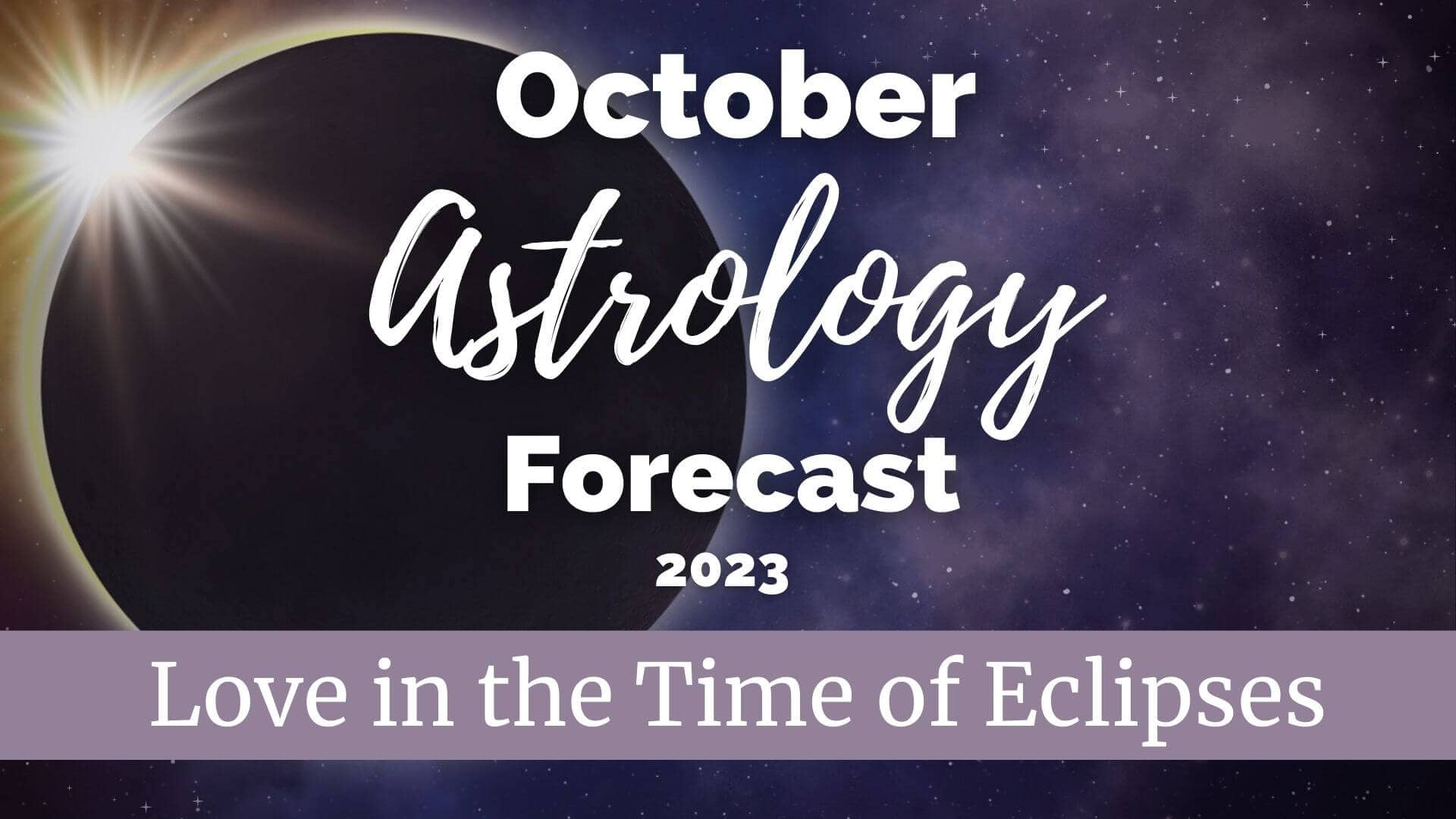 October astrology forecast