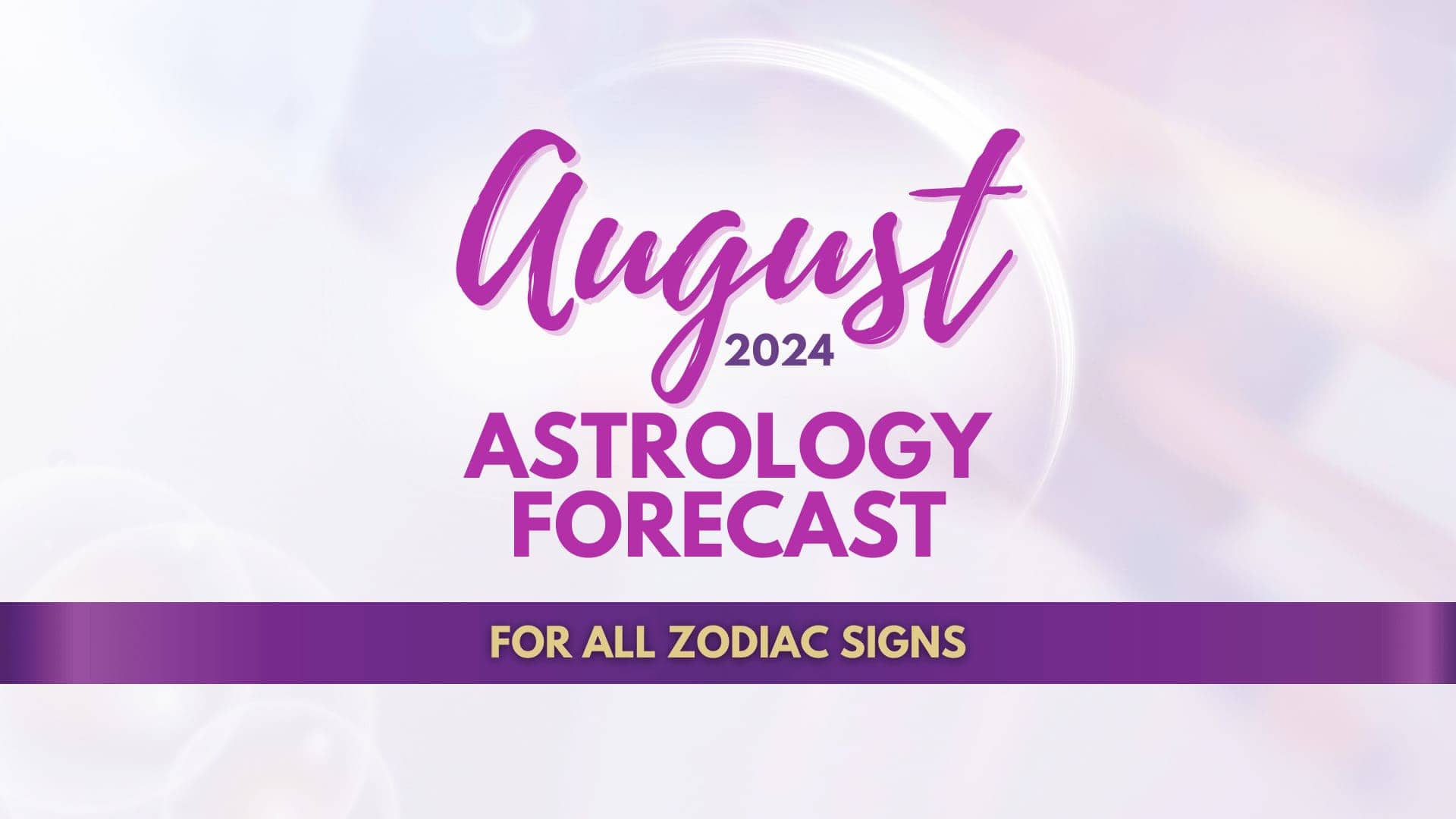 August 2024 Astrology